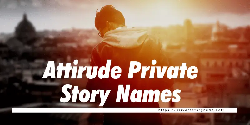 Attirude Private Story Names