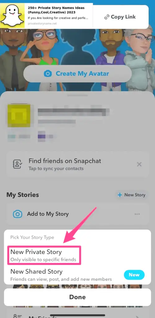 How To Create a Private Story On Snapchat?